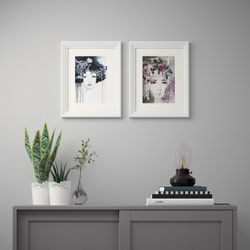 IKEA BILD  (ИКЕА БИЛД)  -  Плакат "Люби себя таким, какой ты есть", 30x40 см