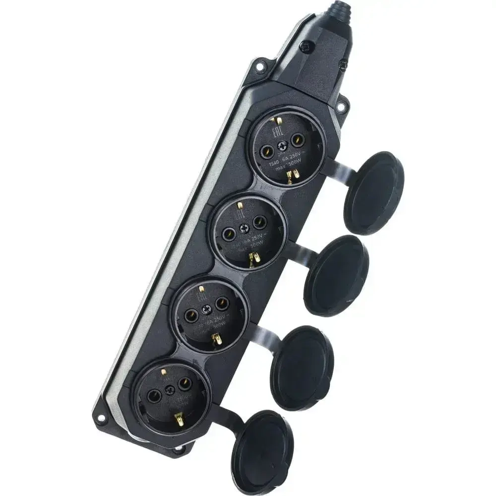 NE-AD Колодка каучуковая четверная (4 гнезда), 1 штука