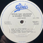 Stevie Ray Vaughan And Double Trouble ‎– Live Alive 2LP (Англия 1986г.)