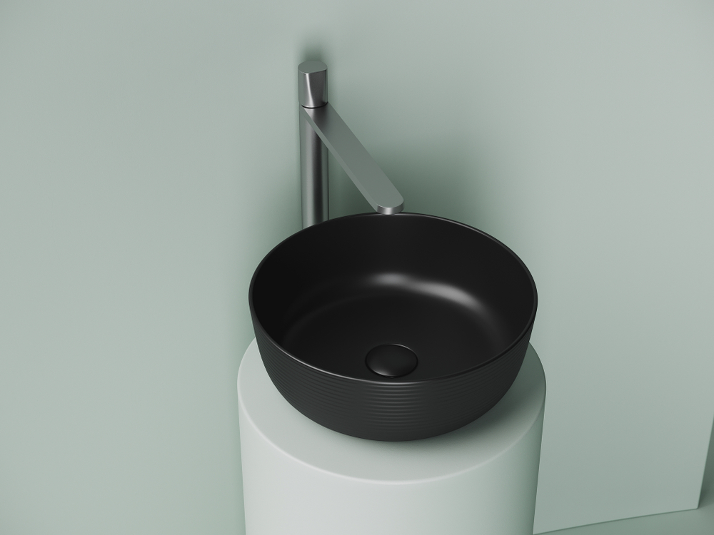 Раковина Ceramica Nova Element 36 см CN6073MB матовая черная