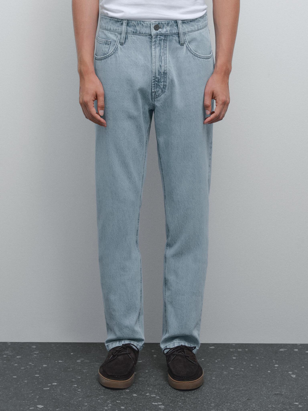 Massimo Dutti Зауженные джинсы, индиго