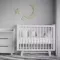Детская кроватка с продольным маятником Incanto Anniken Белая