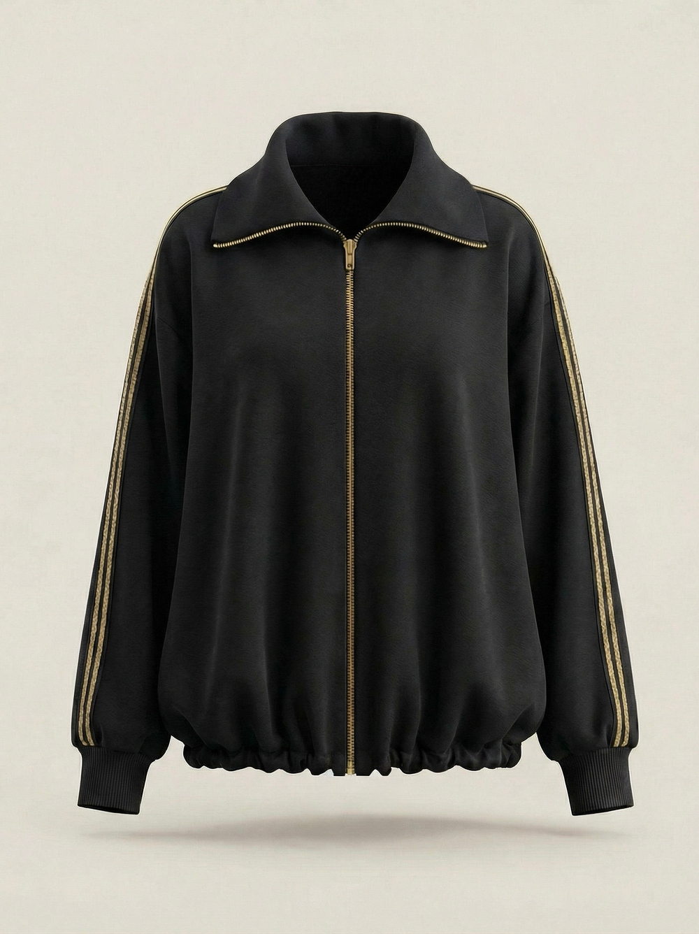 Свитшот спорт-шик в изумрудном