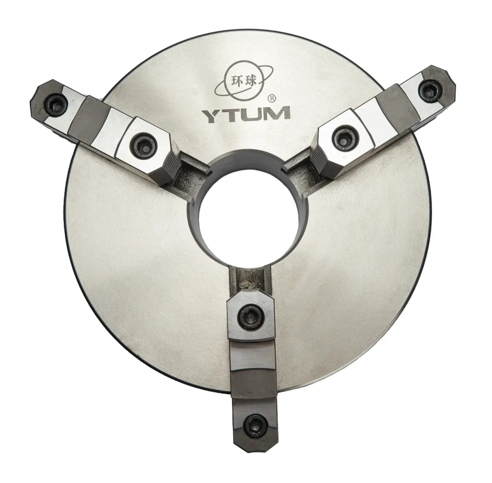 Токарный патрон К11-315C мм, трехкулачковый, самоцентрирующийся