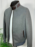 Куртка Brunello Cucinelli вставки из кожи крокожила