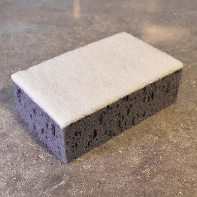 Губка автомобильная с абразивным слоем