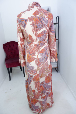 Платье ZARA для летних путешествий, из вискозы, 46 размер