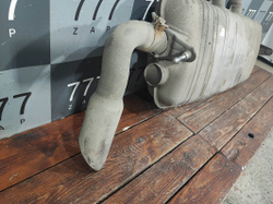 Глушитель Volkswagen Touareg 2 10-18 Б/У Оригинал 7P6253609