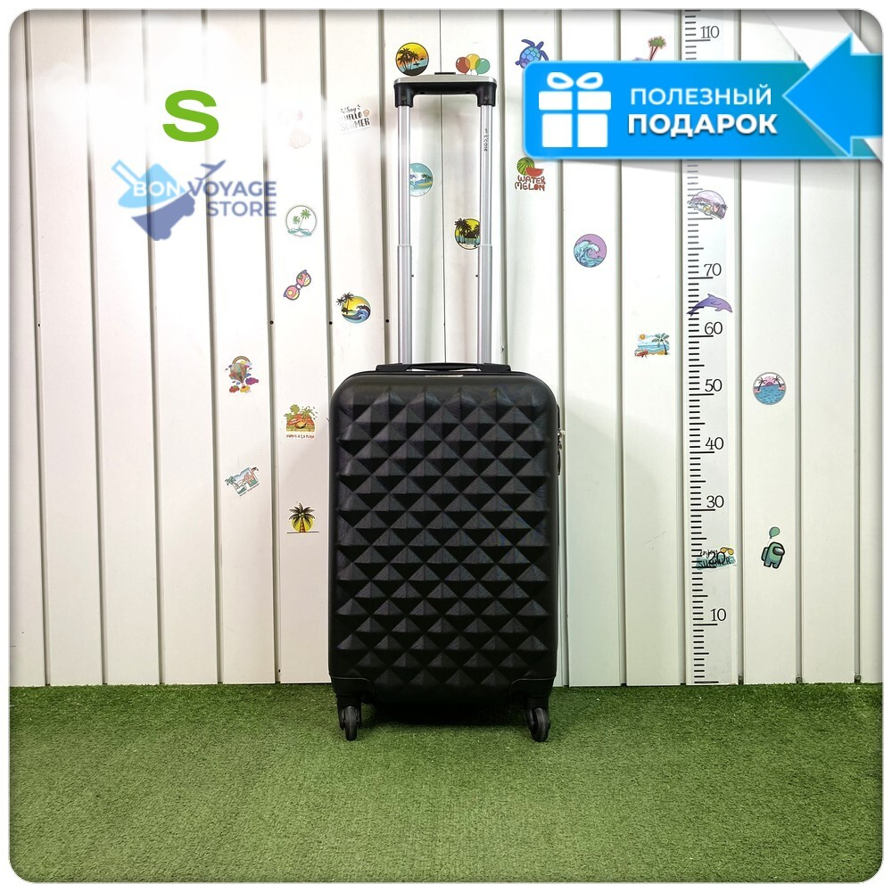 Маленький чемодан L'Case Phatthaya, черный, S