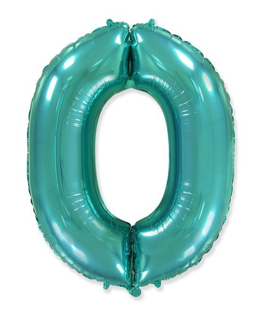 Шар цифра №0 Тиффани