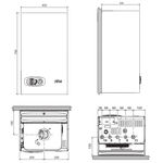 Котел газовый двухконтурный Ferroli Divatech D F 24 (24 кВт)