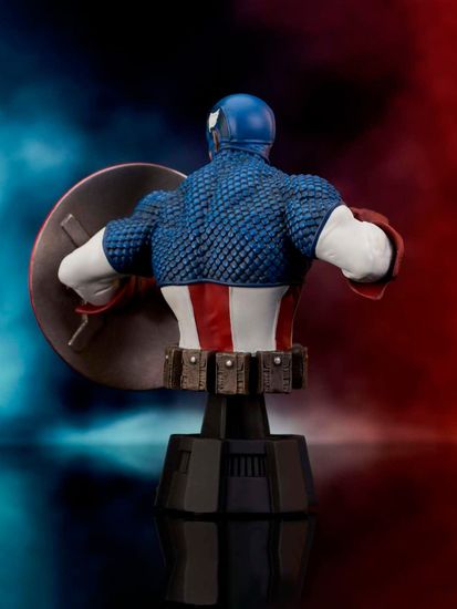 Фигурка Diamond Select Marvel Captain America / Фигурка по мотивам вселенной "Marvel", Капитан Америка