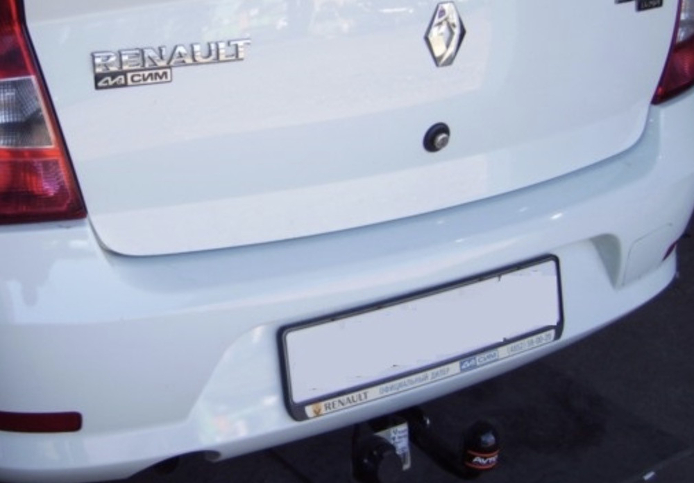 Фаркоп для Renault Logan седан 2005-2014, Dacia Logan седан 2005-2014 Тип шара: A. Нагрузки: 1200/75 кг, RN 02