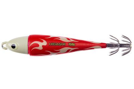 Кальмарница HIGASHI Squid Cloth sinker 150g #06 Hot Fireman