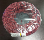 Ретро провод витой Гранатовый Шелк Interior Wire Магус ТМ ПВР-ГРШ / 3х1,5