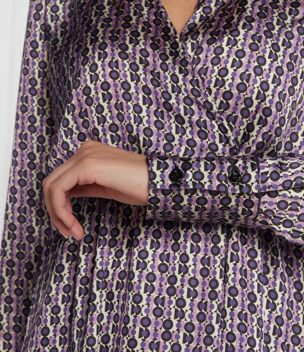 Рубашка Liu Jo - фиолетовый(MF3216 T3450)