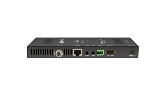 Wyrestorm EX-35-H2-ARC - комплект из HDBaseT приемника и передатчика HDMI 2.0,  ИК и RS-232, 1080р до 70 м, поддержка 4K@60 4:4:4 (35 м), HDCP2.2, PoH, ARC. Toslink и 3-пин аудио выходы.