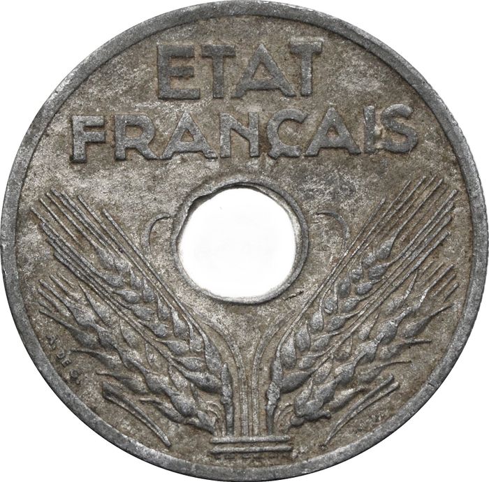 20 сантимов 1941 Франция, VINGT XF