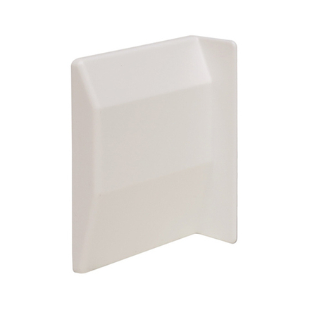 Крышечка декоративная для подвески арт.807, левая (белая)