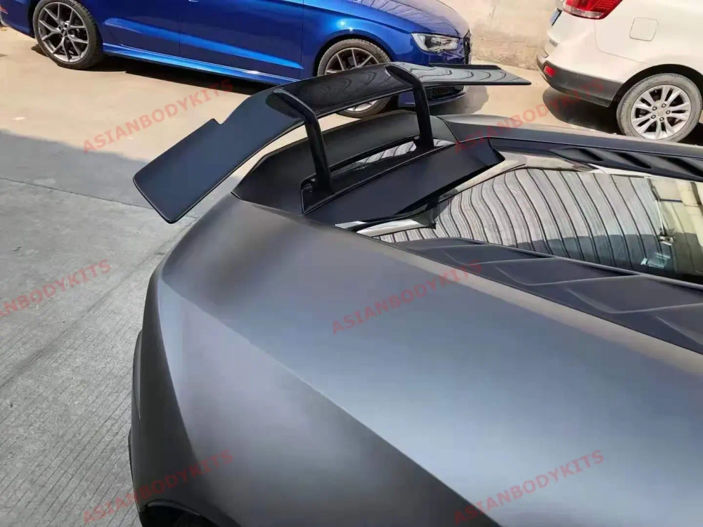 Карбоновый спойлер-крыло для Lamborghini Huracan Evo Coupe/Spyder 2019+ Ламборгини Хуракан