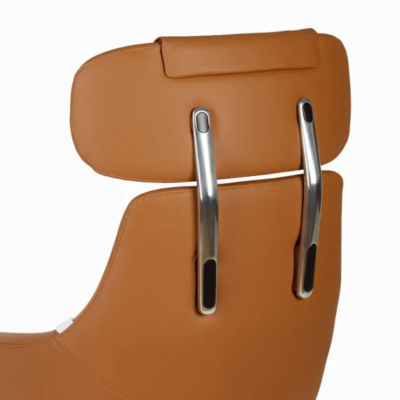 Кресло Stena коричневая экокожа