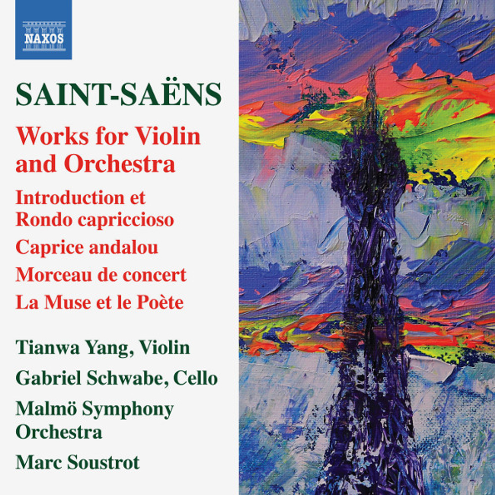 Tianwa Yang, Schwabe, Malmo Symphony Orchestra, Soustrot / Saint-Saens: Works For Violin And Orchestra (CD)