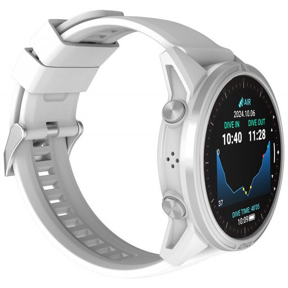 Компьютер-декомпрессиометр подводный Atmos Mission 3 белый