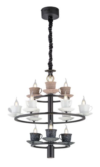 1177/3+6+3 BK (1) Люстра Veneto Luce