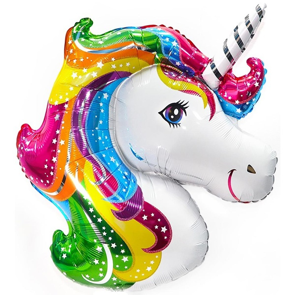 Шар Фигура "Единорог голова"