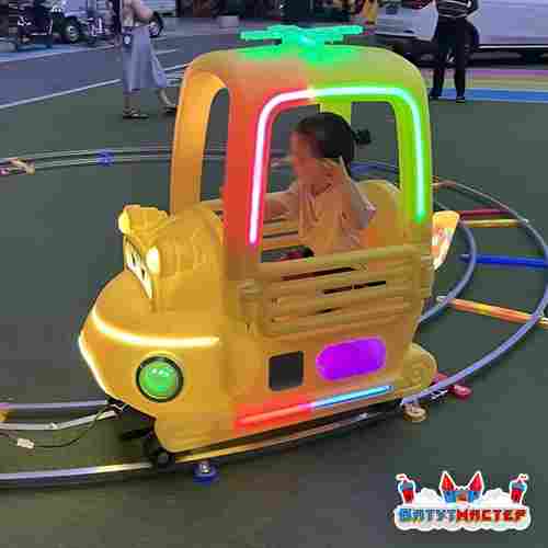 Аттракцион на рельсах «Светофорчик», 4 машинки