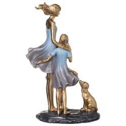 СТАТУЭТКА "МАМА С ДОЧКАМИ" 16*9,5*24 СМ