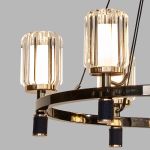 Люстра P0738-6A gold/black