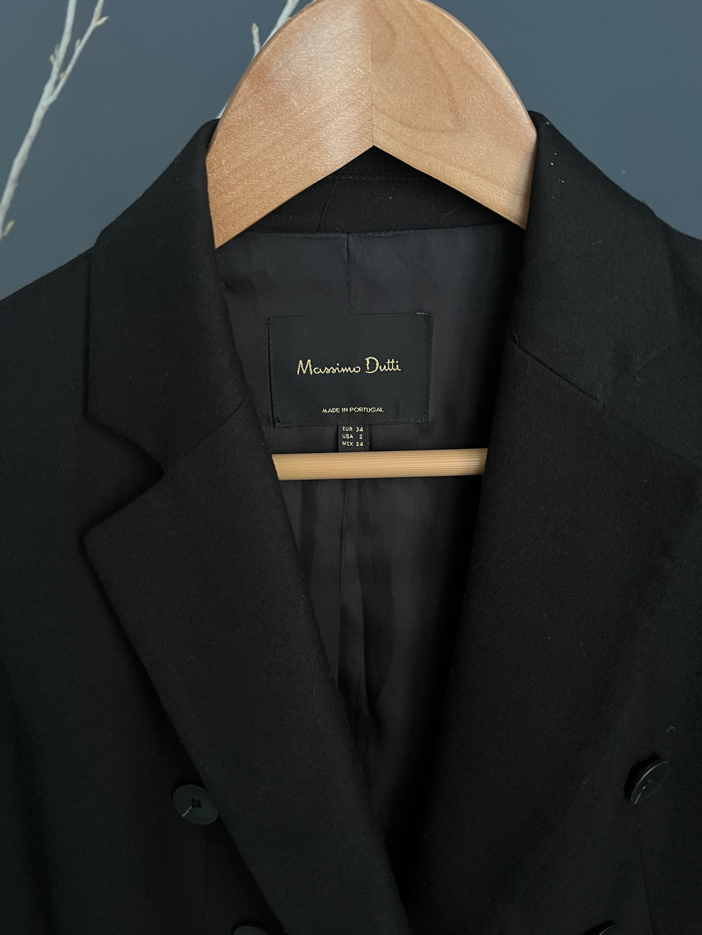 Шерстяной жакет Massimo Dutti, xs
