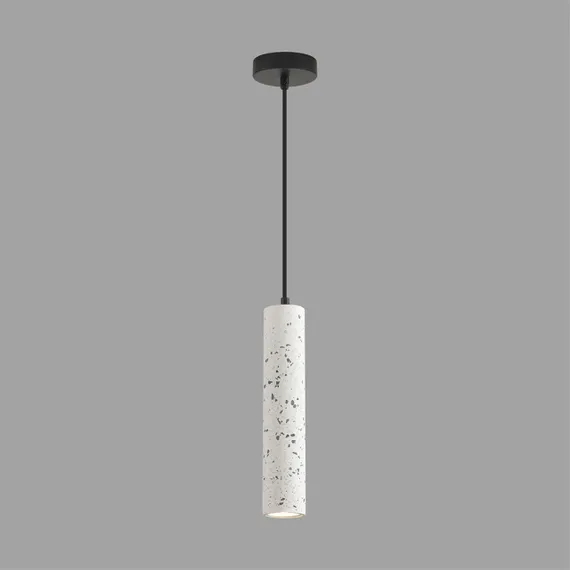 8356/1A SUSPENTIONI черный/белый, металл/цемент Подвес GU10 LED 5W 220V SHAMAREL