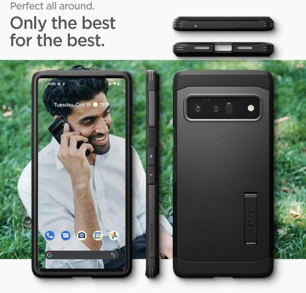 Чехол Spigen Tough Armor для Google Pixel 6 Pro (2021) - Black