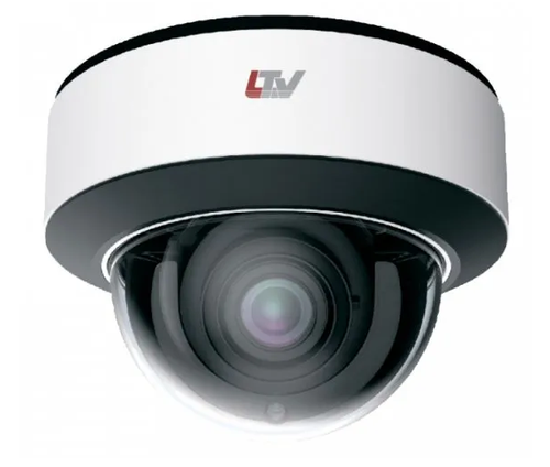 LTV-2CND40-M2812 Видеокамера IP уличная купольная, объектив MTZ 2.8-12, 4 Мп, ИК 30-50 м, microSD
