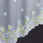 Занавеска "Ф. СТАВА", цвет белый с ярким рисунком, Польша.