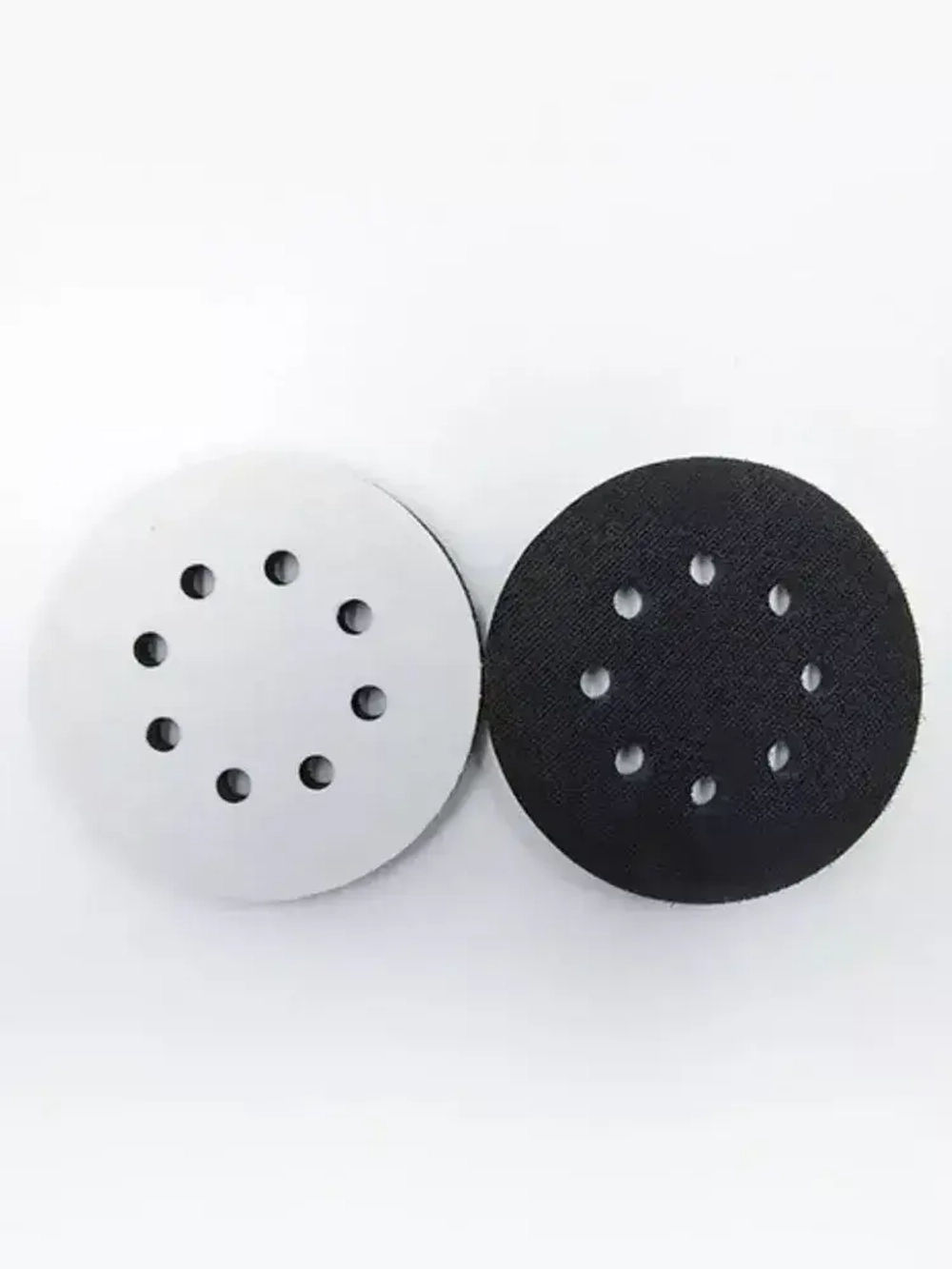 Мягкая подложка на поролоне Velcro 125мм 8 отверстий, 1 шт.