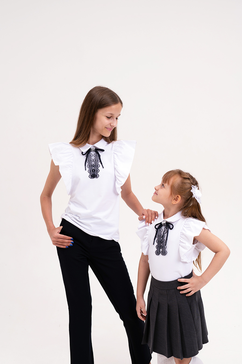 Блуза к/р трикотаж. д/д DELORAS Z63479S