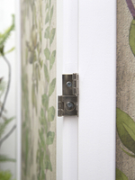 Ширма - перегородка для зонирования пространства деревянная с картинкой с обеих сторон "Райские птички", 3 створки, 480*1800 мм