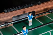 Игровой стол - футбол &quot;PlayOff&quot; (140х73х88см) коричнево-серый