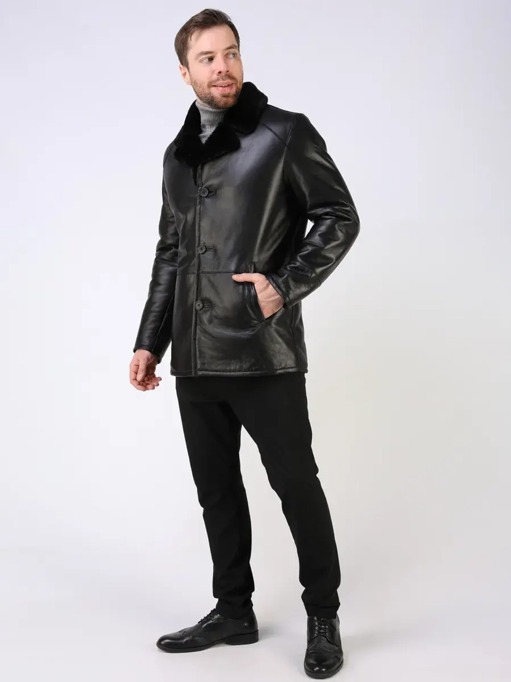 Дубленка зимняя натуральная