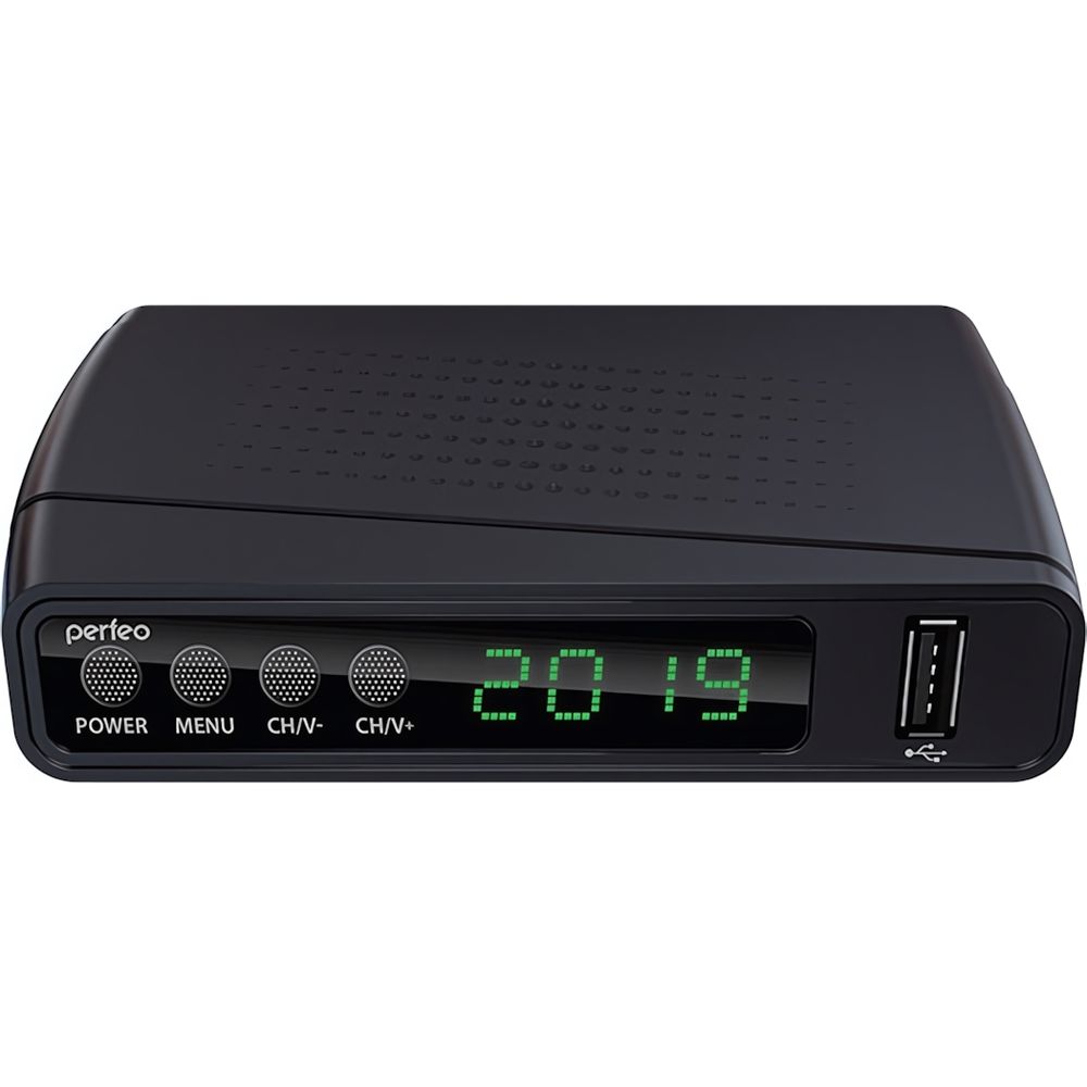 Приставка Perfeo DVB-T2/C STREAM для цифрового TV WI-FI IPTV HDMI