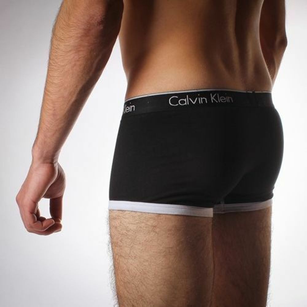 Мужские трусы боксеры черные Calvin Klein Boxer Black