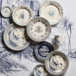 Набор обеденных тарелок Les Depareillees Blue (27.3 см), 6 шт.