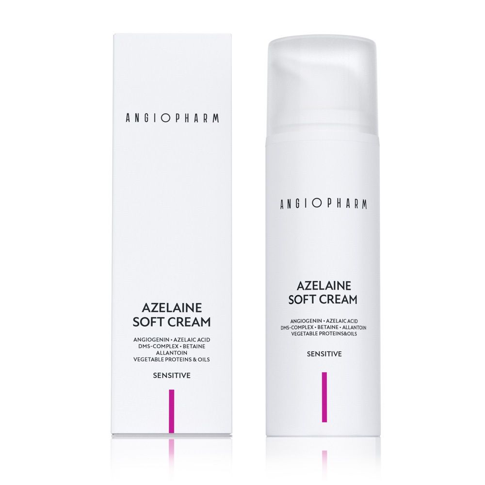 Азелаиновый крем для чувствительной кожи ANGIOPHARM Azelaine Soft Cream 50мл