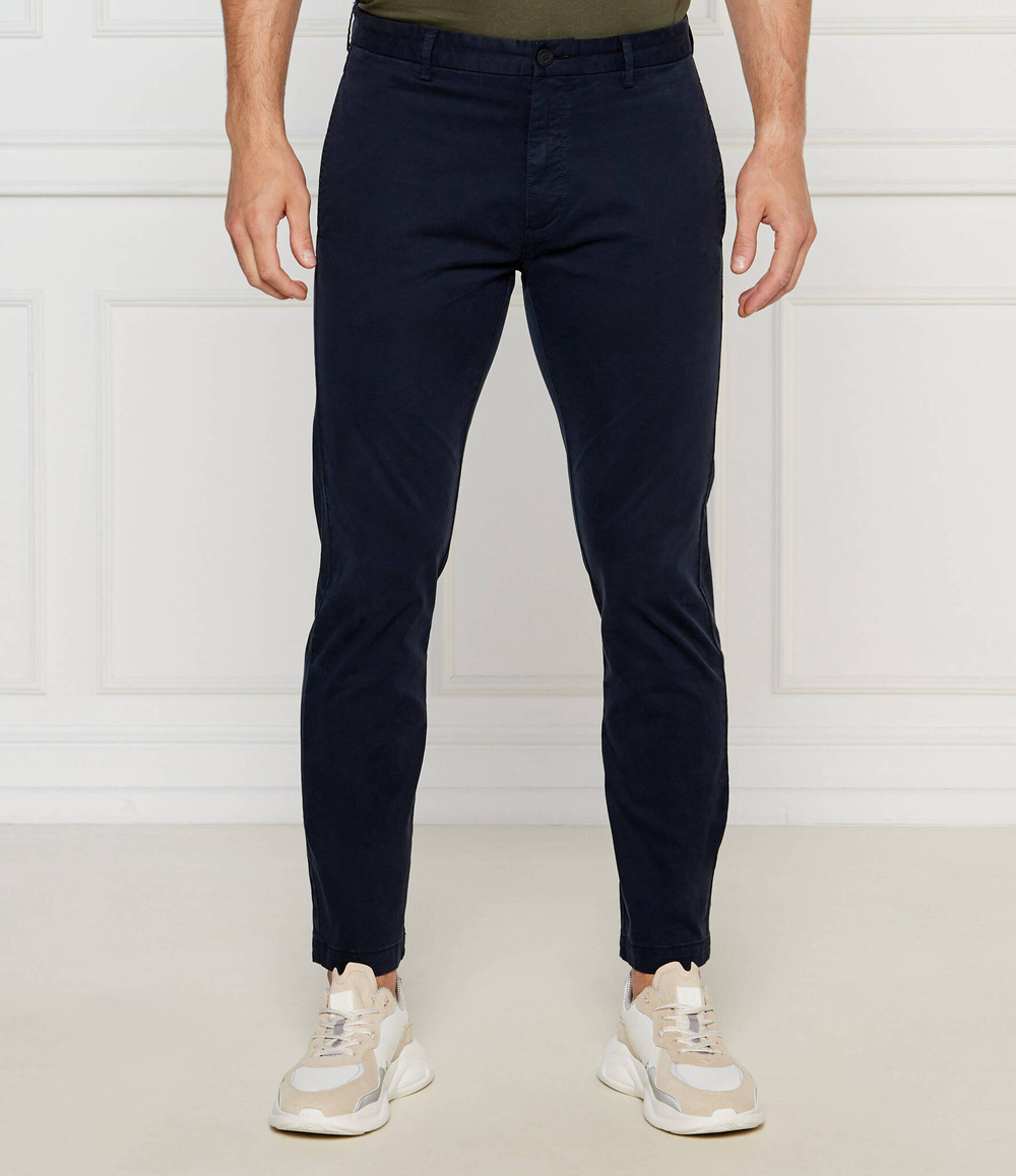 чиносы david222d HUGO - темно-синий(50468314)