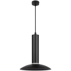 Светильник подвесной (подвес) ЭРА PL14 BK MR16 GU10 потолочный цилиндр черный | Подвесные светильники