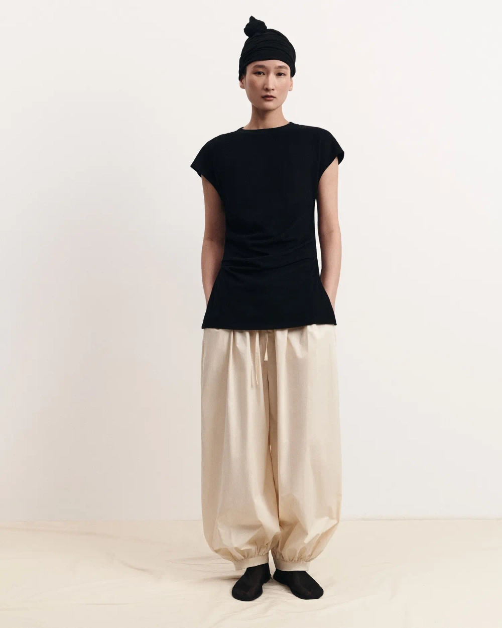 Топ с драпировками