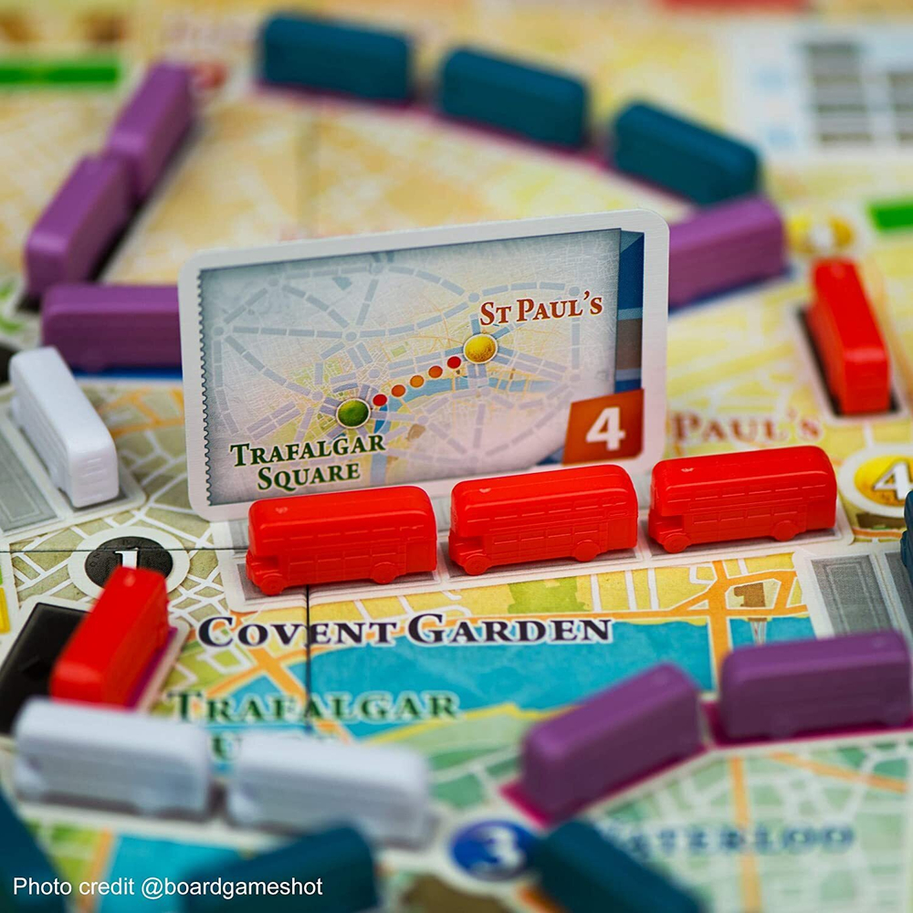 Ticket to Ride: London на скандинавских языках